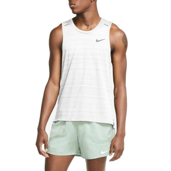 Спортивная футболка men's dri-fit white vest Nike, белый — фото 3