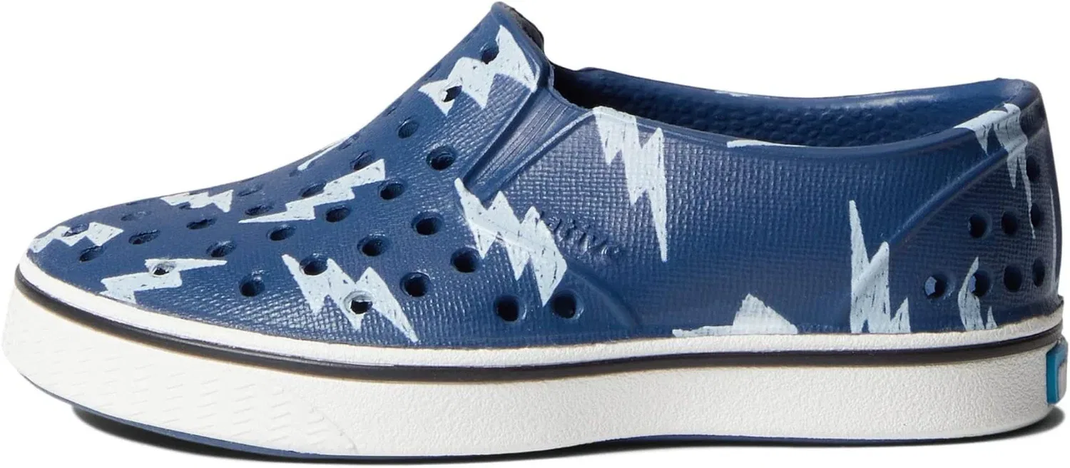 Кроссовки Native Shoes Miles Print, синие слипоны, повседневная обувь JZZ238 — фото 2