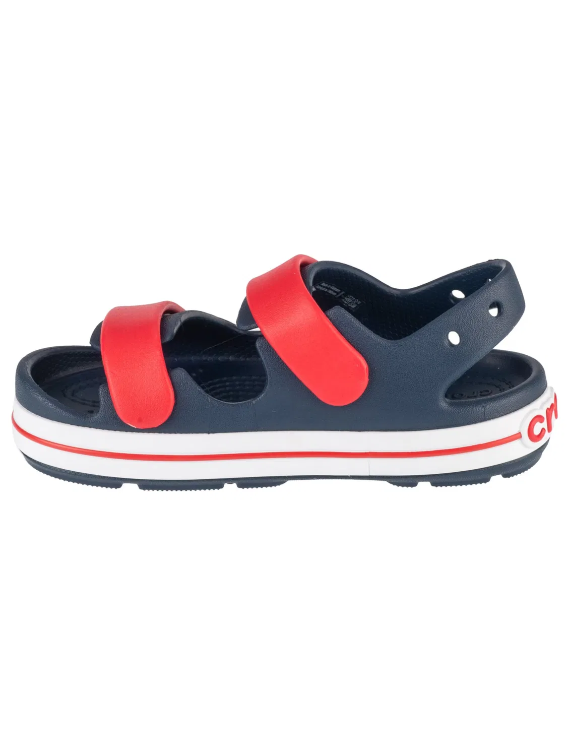 Сандалии Crocs Crocband Cruiser Sandal K темно-синего цвета — фото 2