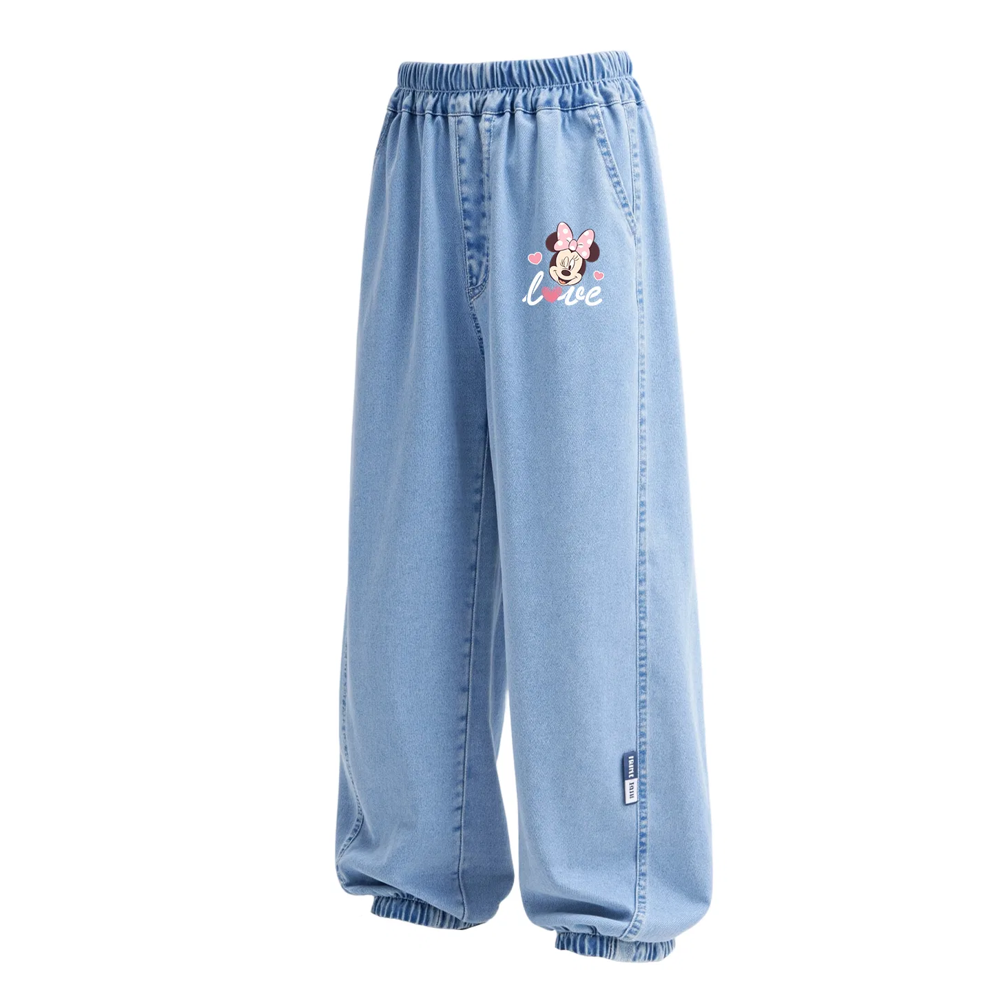 Джинсы детские thin stretch cooling Disney, Dazzle Heart K Denim Light Blue