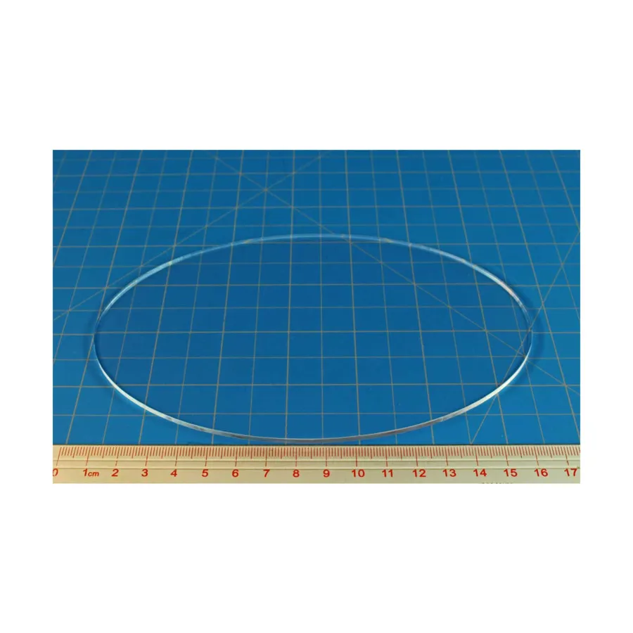 

Овальное основание - 105х170мм., Miniature Bases - Clear Acrylic - 3mm Thick (Litko Aerosystems)