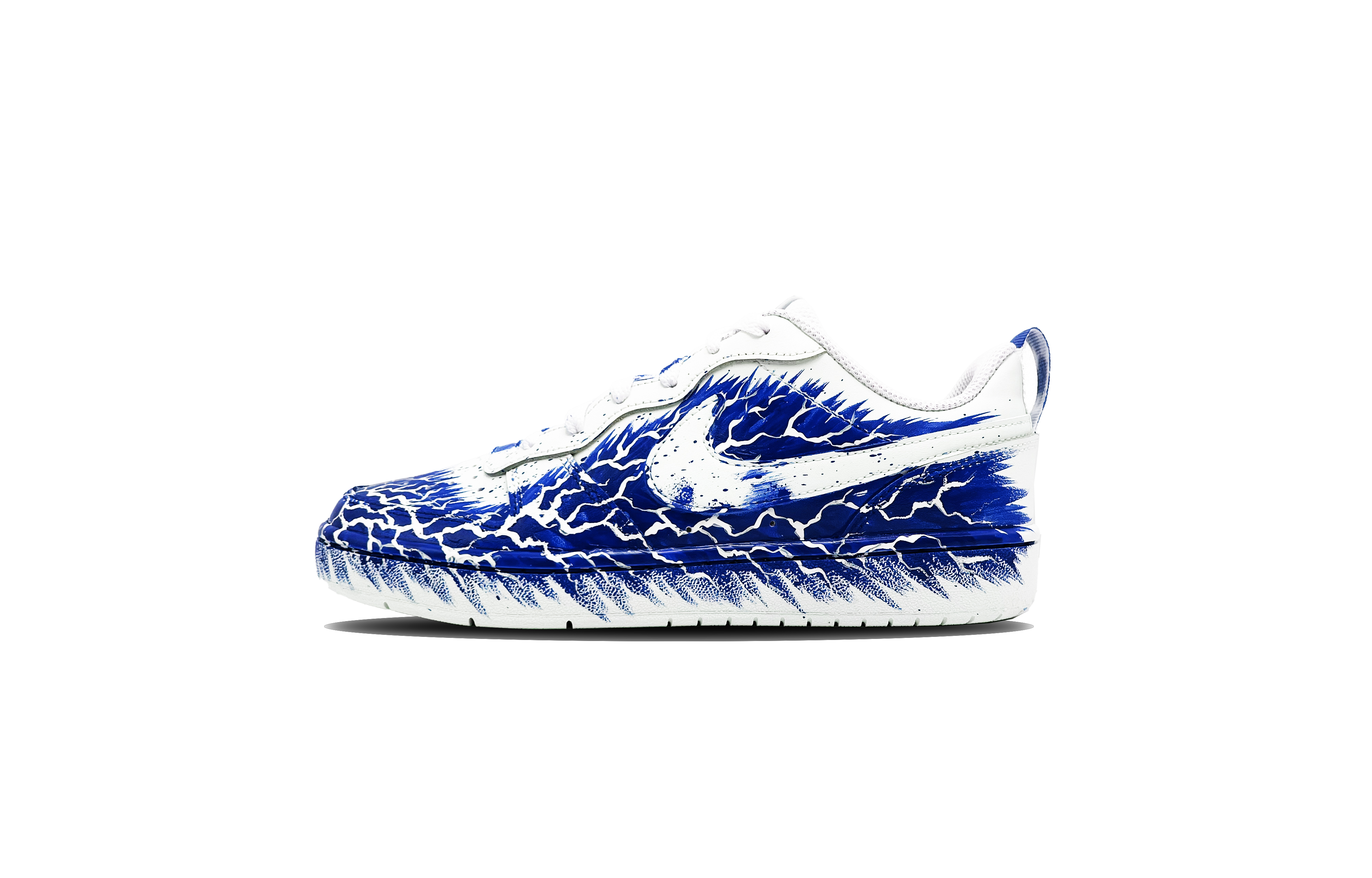 

Детские кроссовки для скейтбординга Court Borough Low 2 Balance Low Top для подростков Nike, синий
