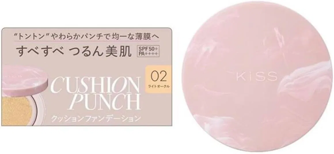 Тональное средство Cushion Foundation SPF 50+ PA++++, 02 Light Ochre, 88x88x50 мм — фото 3
