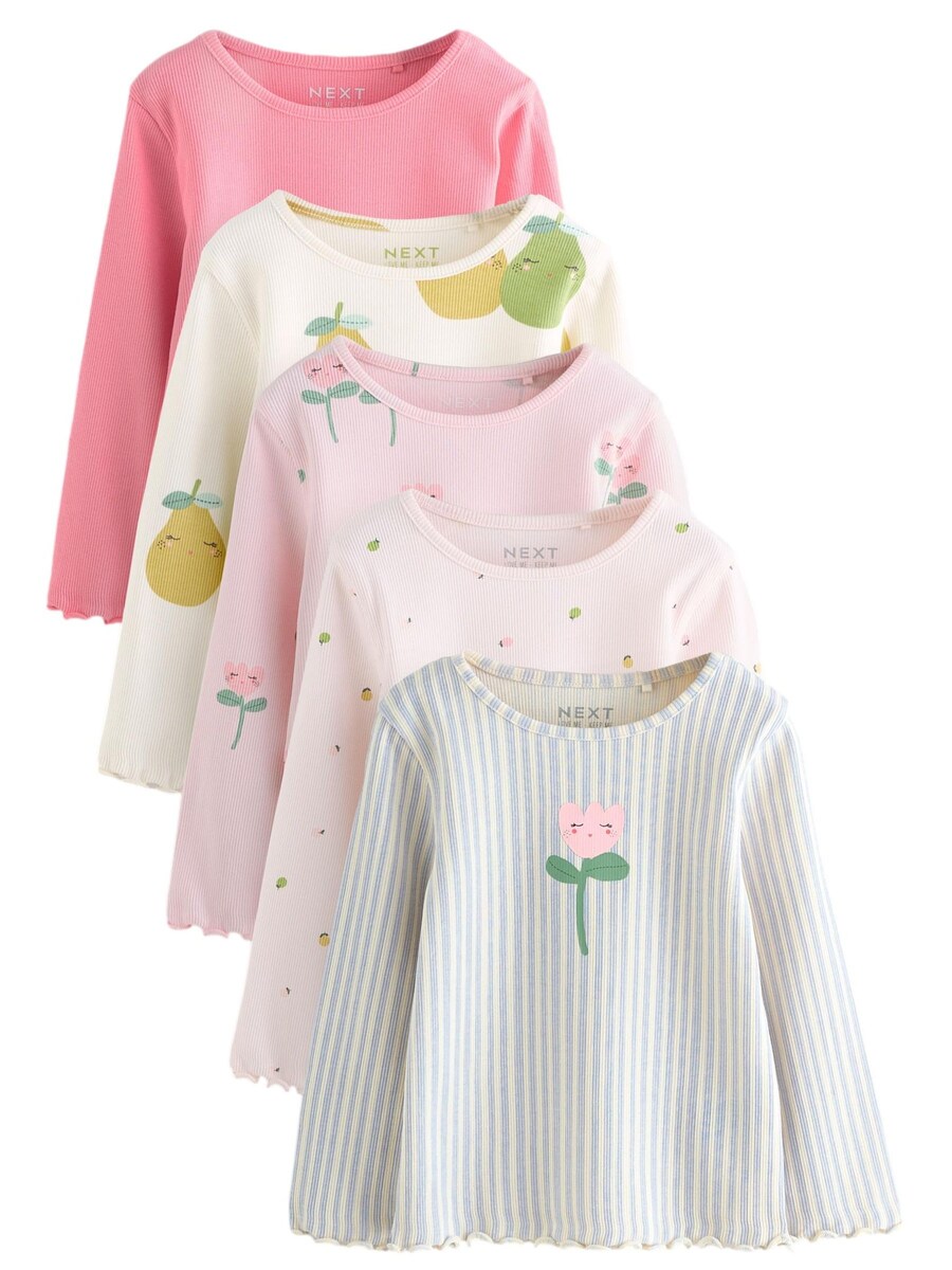 

Рубашка Next, цвет Light blue/Rose/Powder/Light pink/Off white