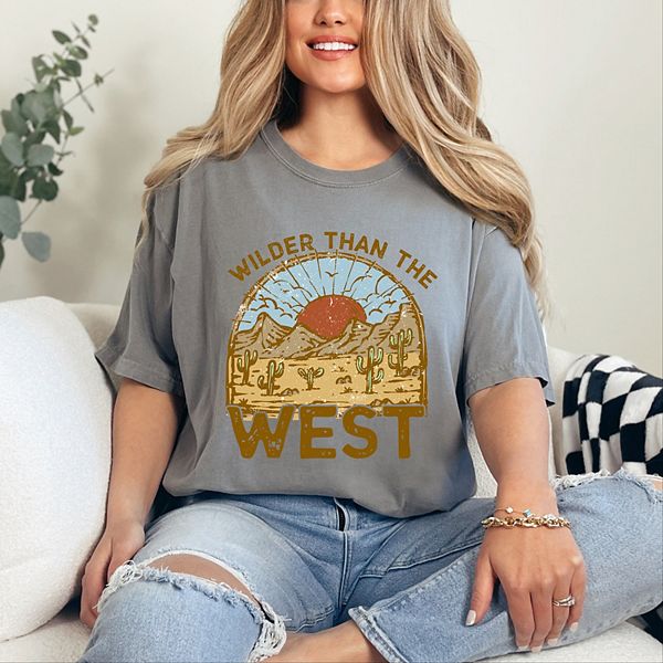 

Футболка Wilder than the west garment dyed Simply Sage Market, Grey, Серый, Футболка Wilder than the west garment dyed Simply Sage Market, Grey