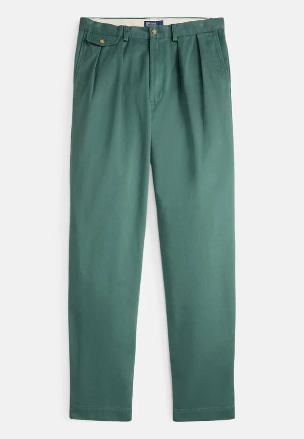 Брюки-Чиносы whitman свободного кроя со складками, унисекс. Polo Ralph Lauren, Charter Green — фото 4