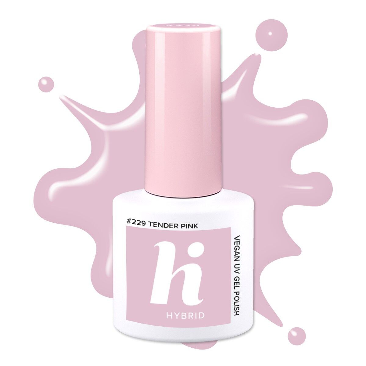 

Гибридный лак для ногтей Hi Hybrid, 229 Tender Pink
