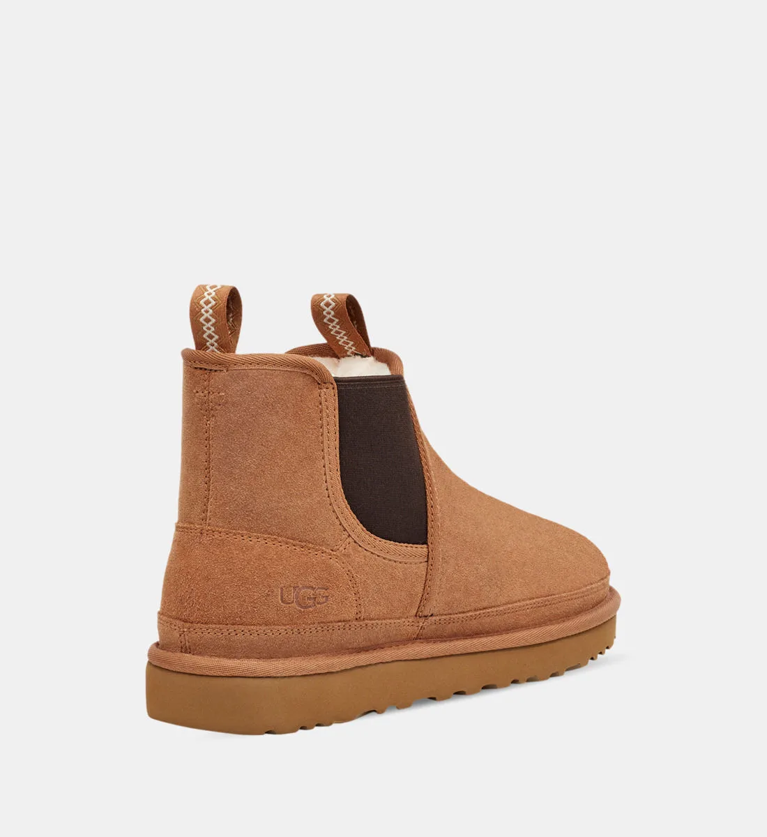 Челси-ботинки Neumel из кожи UGG, коричневый — фото 3
