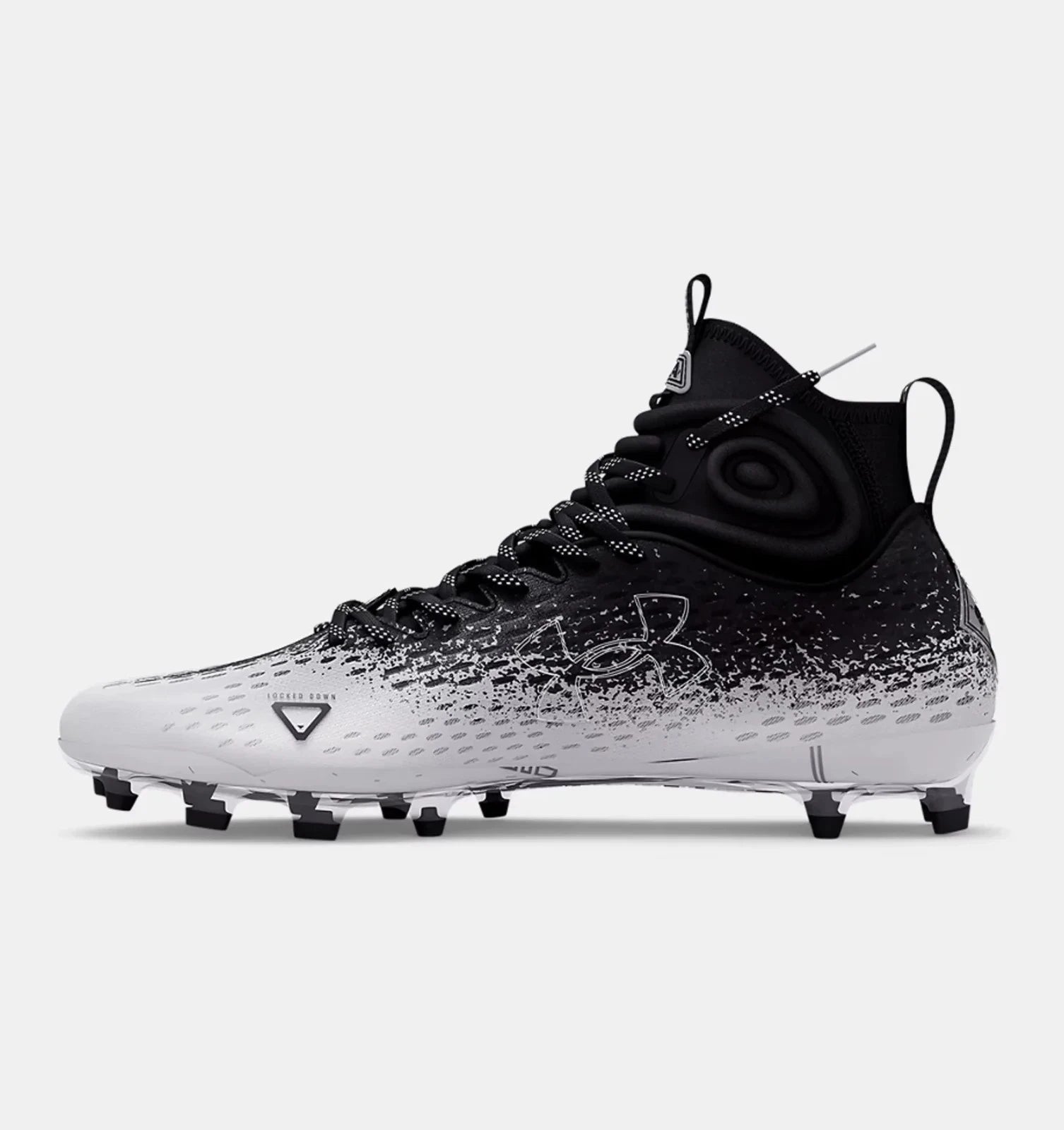 Мужские футбольные бутсы Under Armour Spotlight Lux MC 20 3025082-001 черного цвета RHS6606 — фото 2