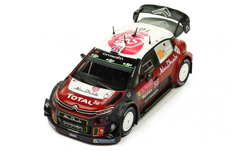 

Ixo Models Citroen C3 Wrc #10 К. Мик — П. Нэгл 1:43 Ram675
