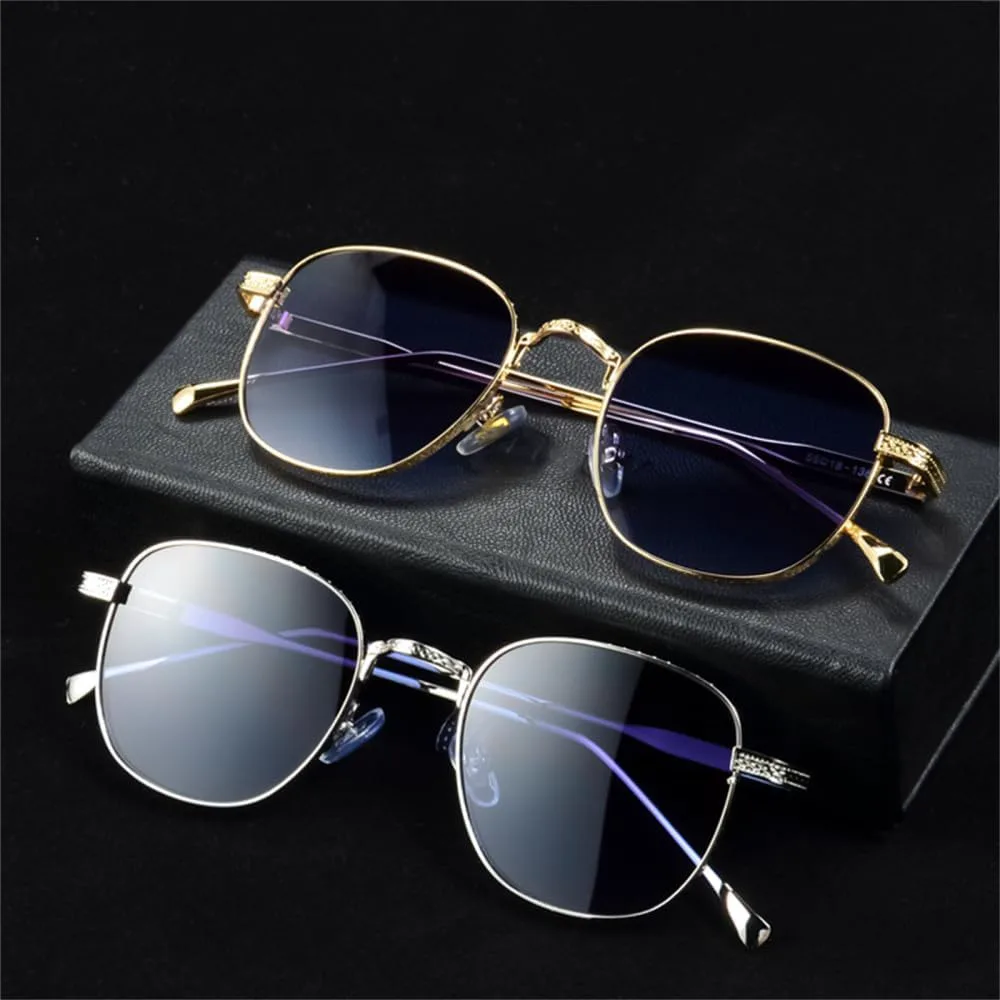 

Ретро металлические солнцезащитные очки для женщин и мужчин, солнцезащитные очки для вождения, градиентные, женские и мужские, UV400 LANGSER, C7 Silver Blue