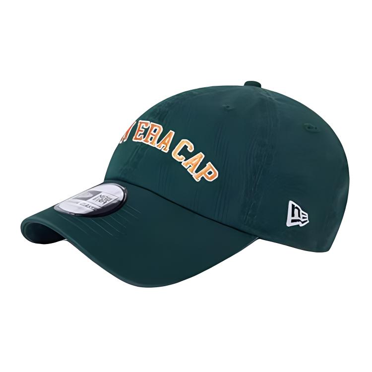 

New Era Хлопковая бейсболка унисекс, зеленый