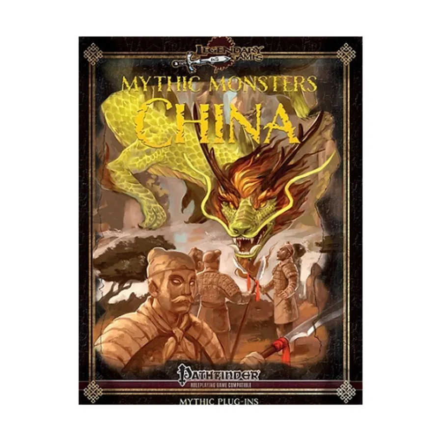 

Mythic Monsters #38 - China, Pathfinder 1st Edition - Mythic Monsters (Legendary Games), мягкая обложка