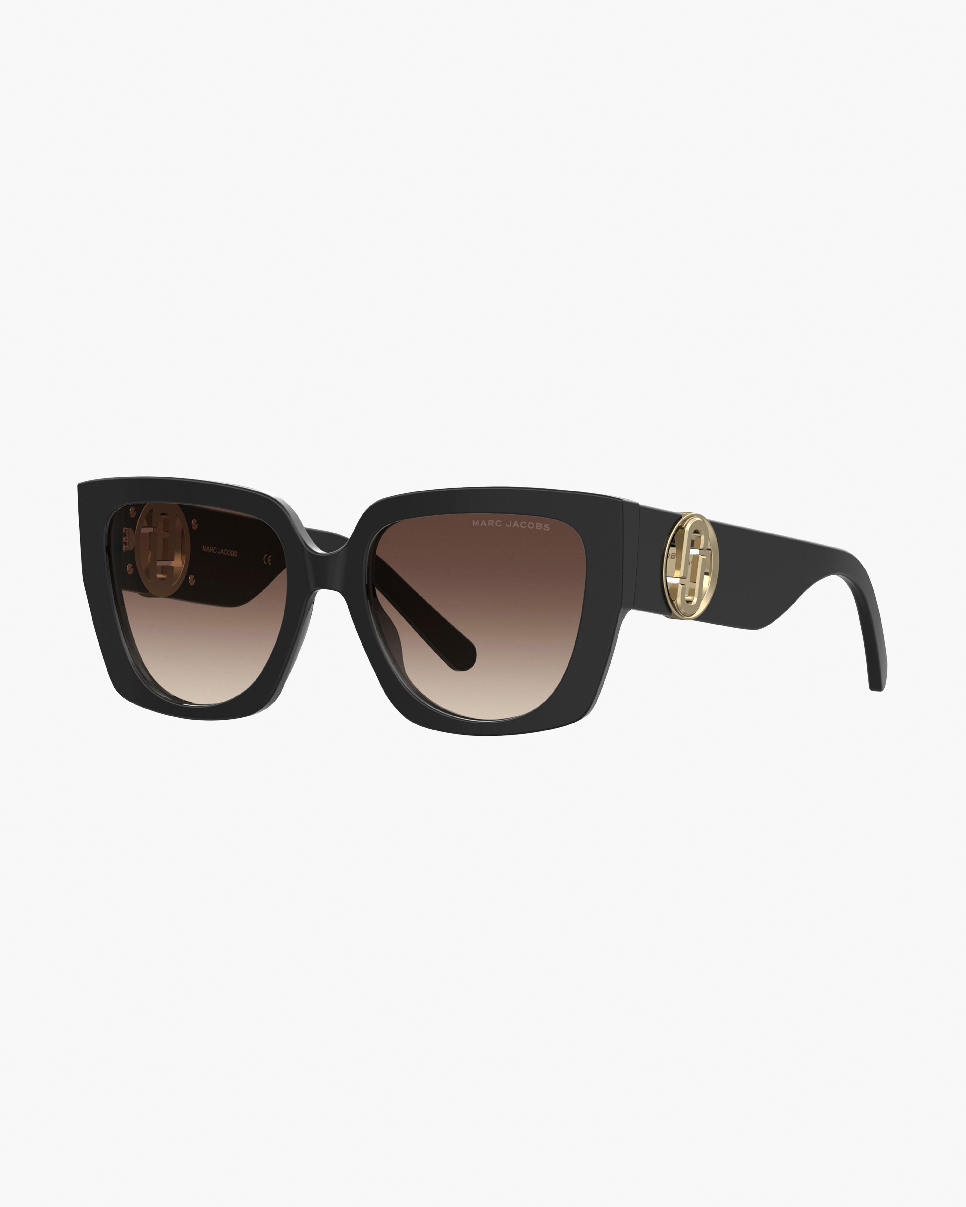 

Солнцезащитные очки Marc Jacobs Square Cutout, черный