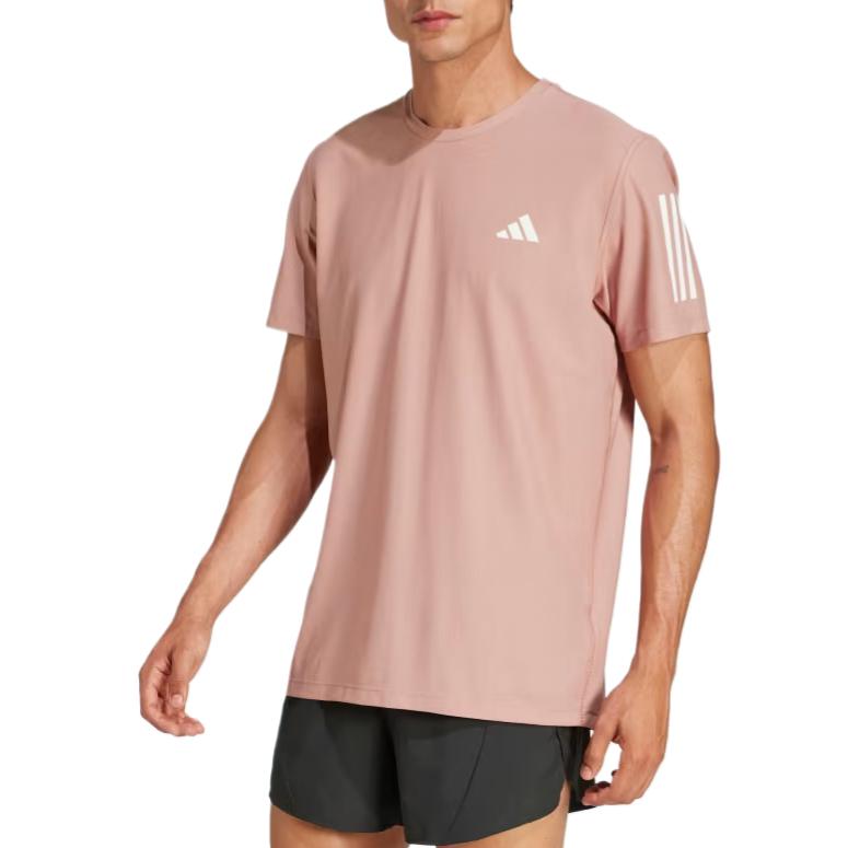С AdiClub Футболка Own The Run Adidas, розовый — фото 3