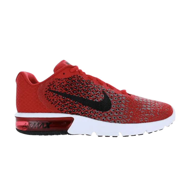 

Кроссовки Nike Air Max Sequent 2 'University Red', красный