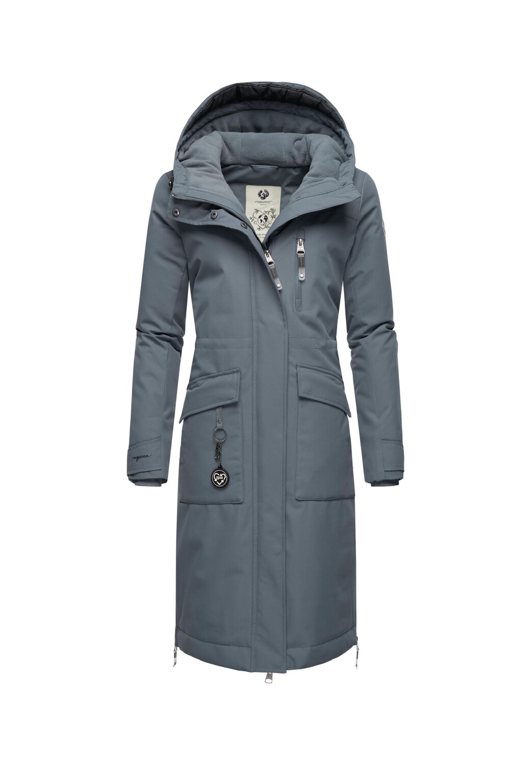 

Зимнее пальто Refutura Remake Ragweartm, серый