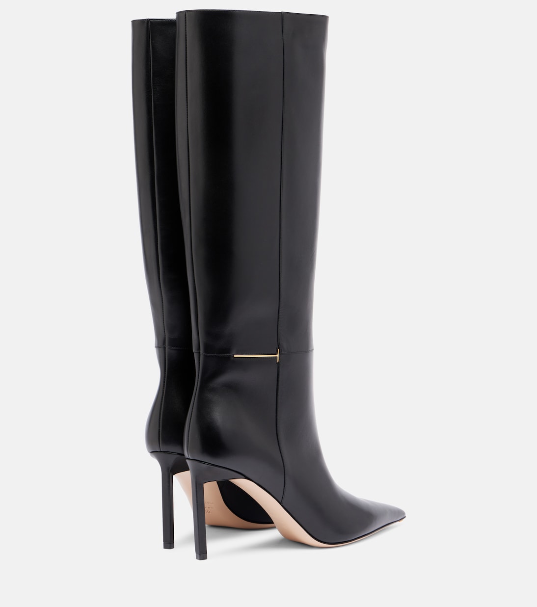Сапоги Julianne 85 из кожи до колена Tom Ford, черный — фото 2