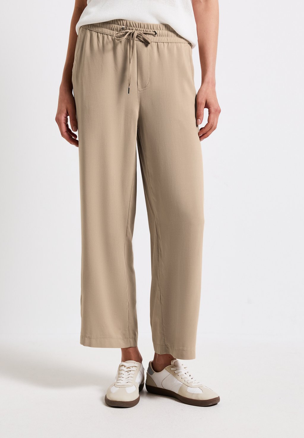 

Брюки WIDE LEG Street One, бежевый