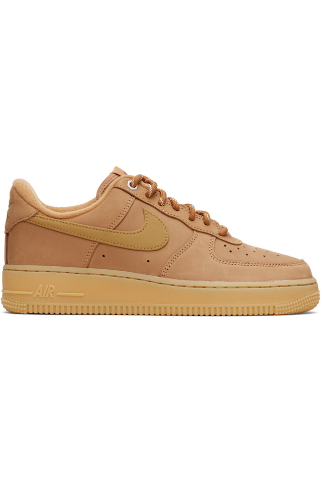 

Nike Кроссовки Air Force 1 '07 WB бежевого цвета