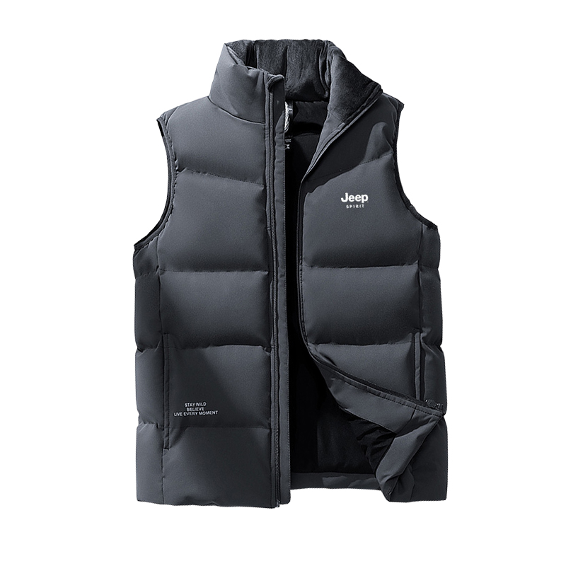 

JEEP SPIRIT Пуховая жилетка унисекс, Dark Gray