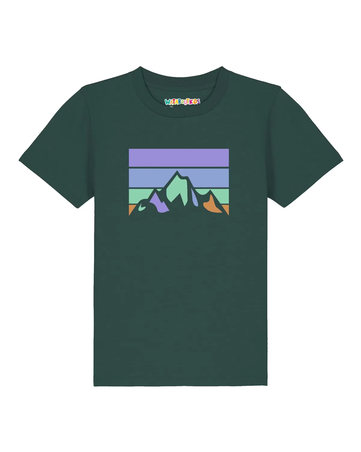 Футболка 'Landscape' Watabout.Kids, Dark Green