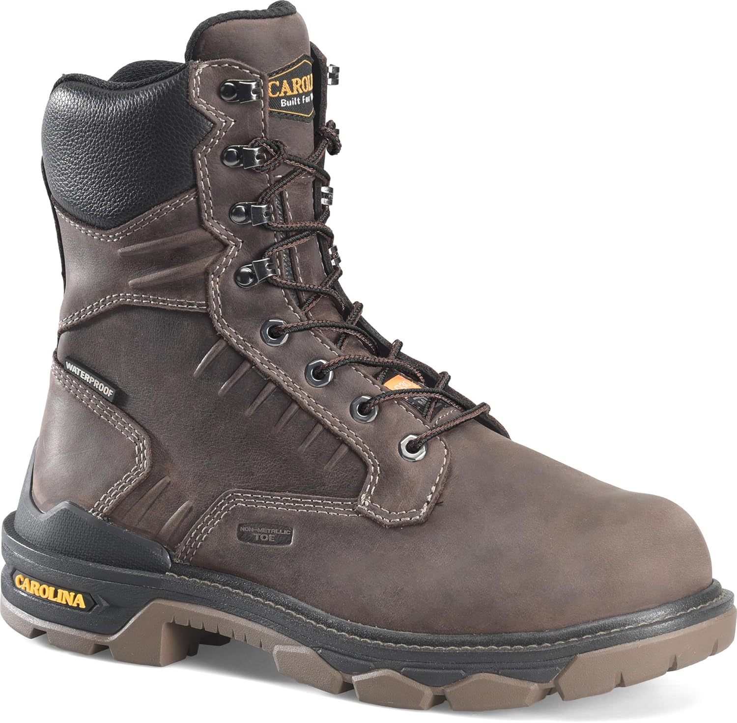 

Мужские ботинки Carolina Cardinal 8 с водонепроницаемым композитным носком и внутренней защитой от проколов, темно-коричневый