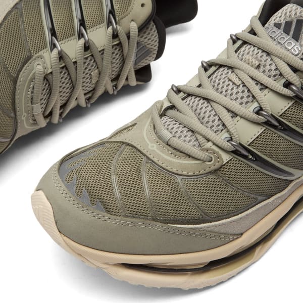 Кроссовки Adistar hrmy Adidas, Silver Pebble, Core Black & Olive Strata — фото 3