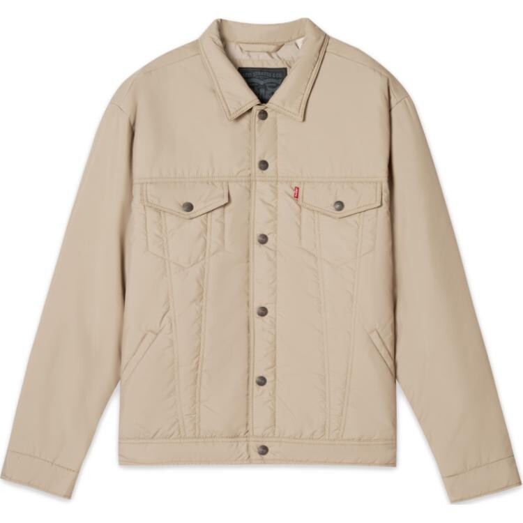 

Стеганая куртка мужская абрикосовая Levis, цвет Apricot