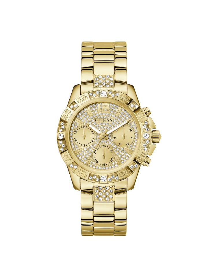 

Guess Кварцевые часы GW0771L2 в золотом корпусе