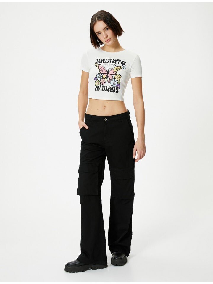 

Футболка KOTON T shirt, экрю