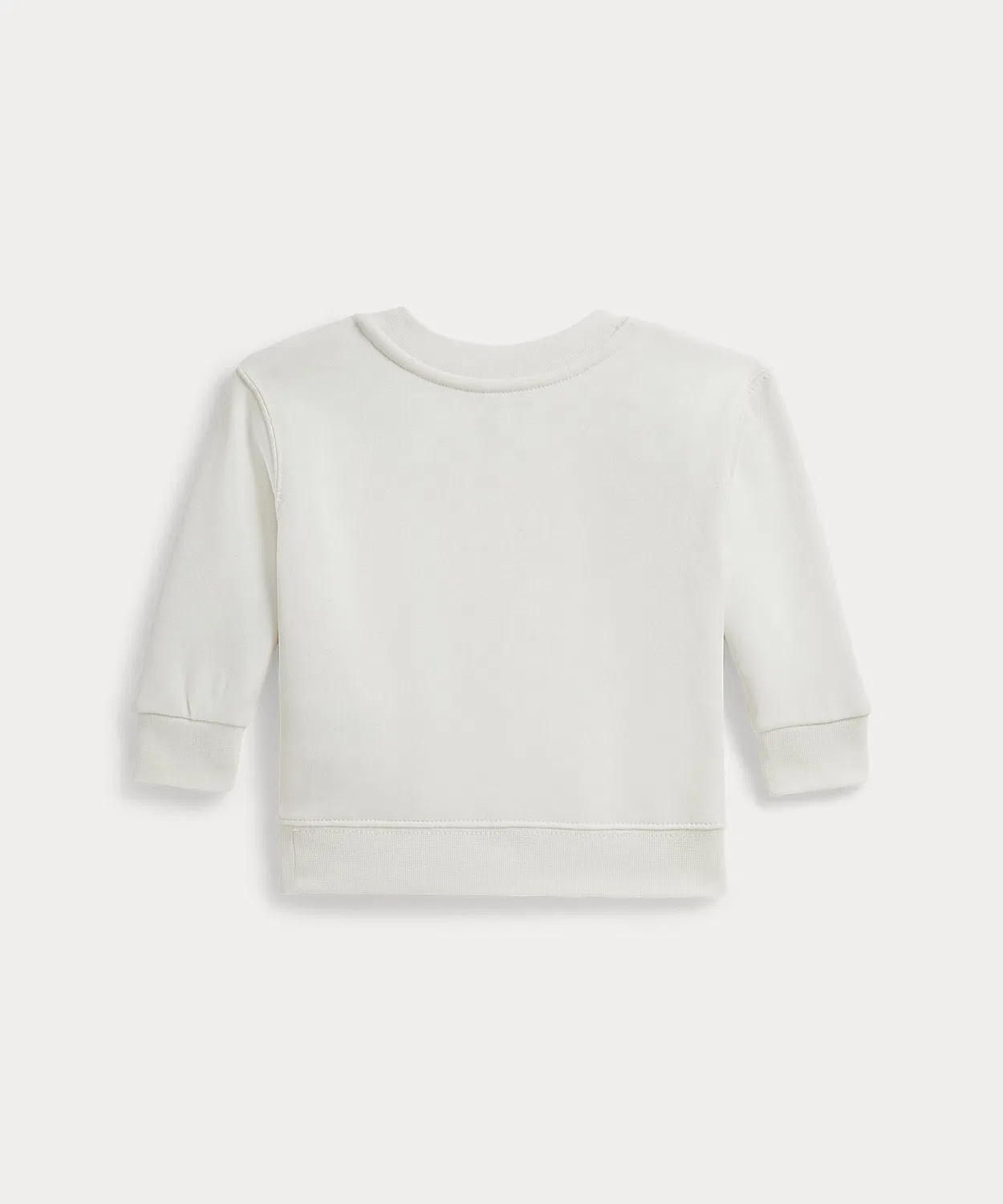 Флисовая толстовка Polo Bear Ralph Lauren белая — фото 2