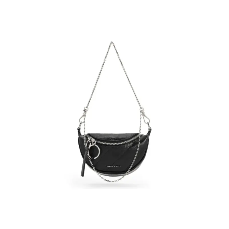 

Charles&Keith Женская поясная сумка CHARLES & KEITH, Нуар черный