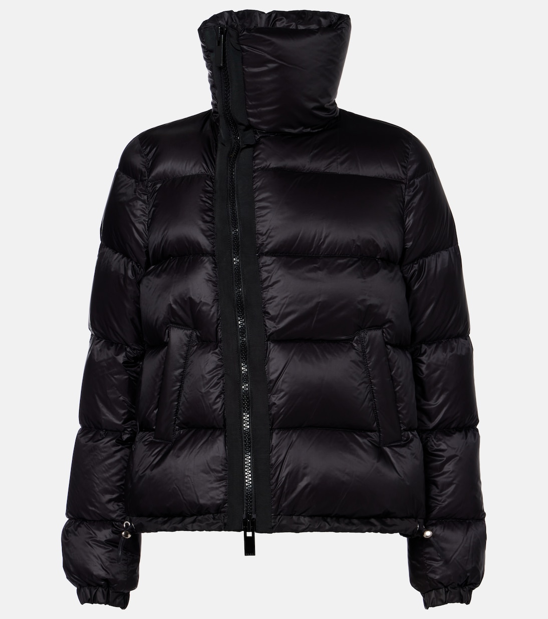 

Утеплённая пуховая куртка Sacai, черный
