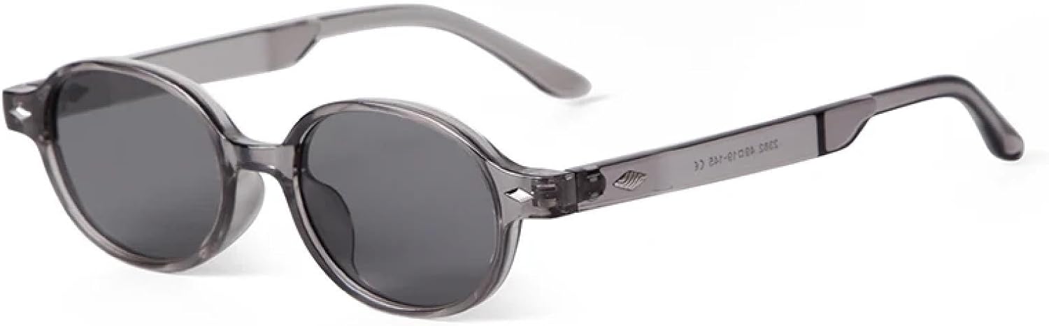 

Солнцезащитные очки с защитой от УФ-излучения UV400 | Овальная коричневая оправа с заклепками | Для женщин и мужчин, для занятий спортом на открытом воздухе и вождения DSVIGF, 03