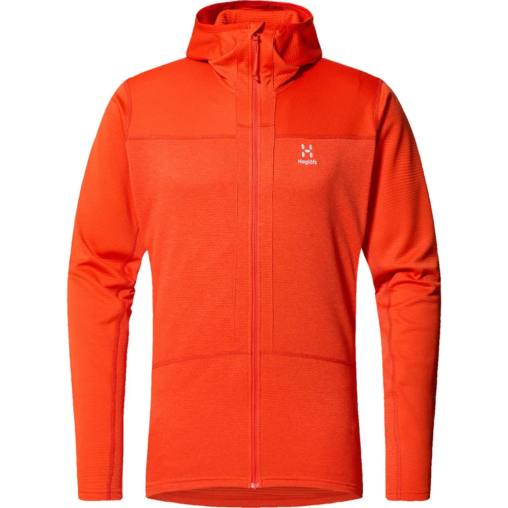 

Толстовка Haglöfs Roc Flash Mid full zip, оранжевый