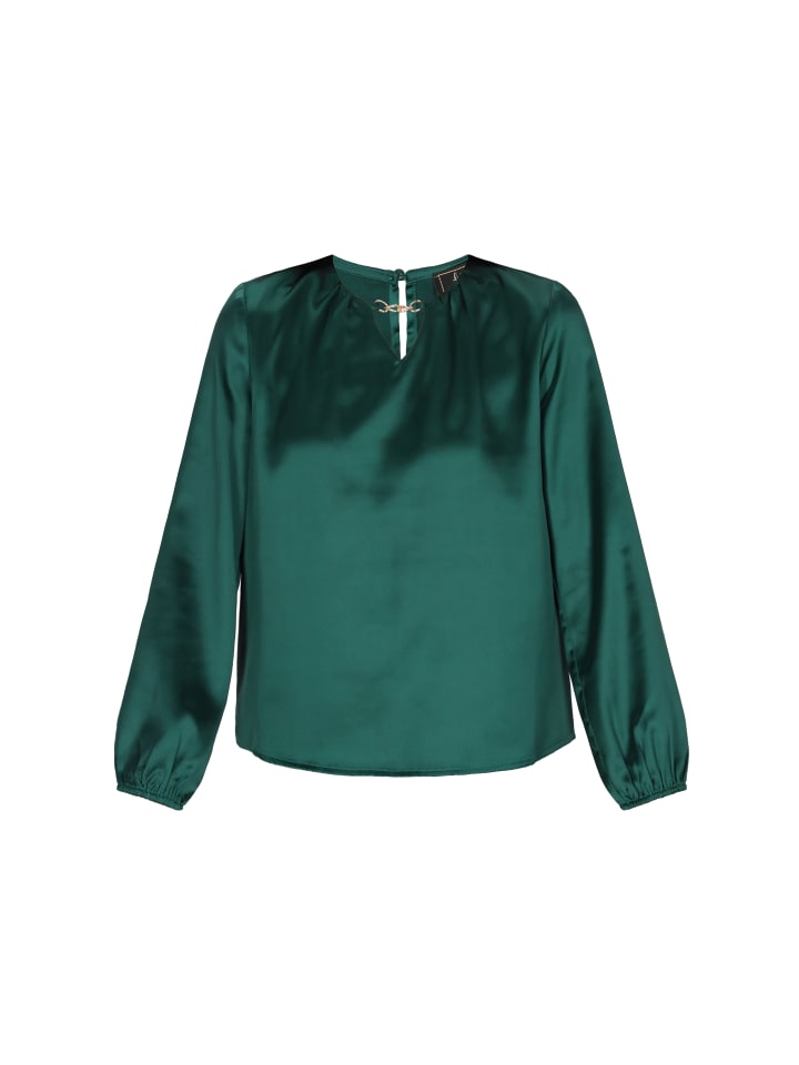 

Женская блузка темно-зеленого цвета faina