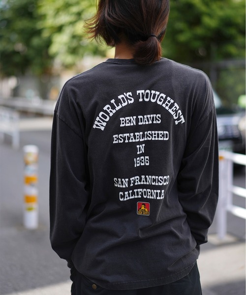 

Футболка длинная с принтом, коллекция «BEN DAVIS PROJECT LINE», черный