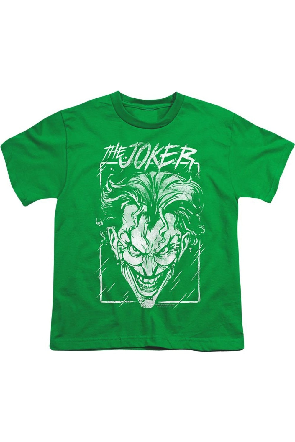 

Футболка с коротким рукавом для подростков Batman Joker Storm On Green Gildan