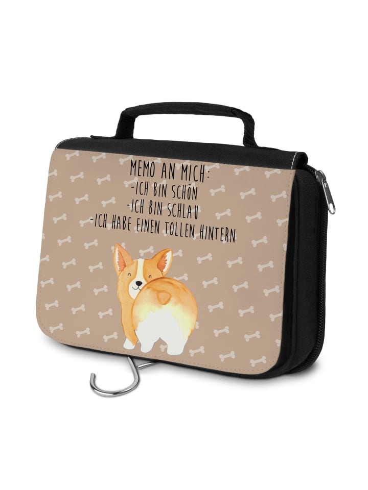 

Mr. & Mrs. Panda Косметичка Corgi Po с надписью «Собачье счастье»