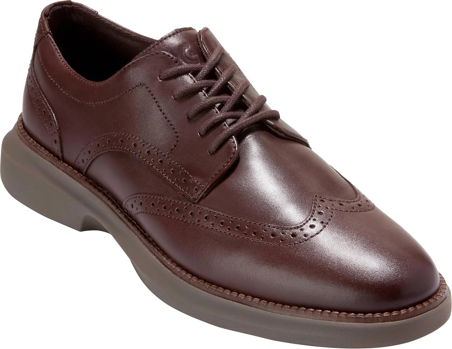 Мужские оксфорды Cole Haan Grand Shadowlite Wingtip Oxford, натуральный — фото 4