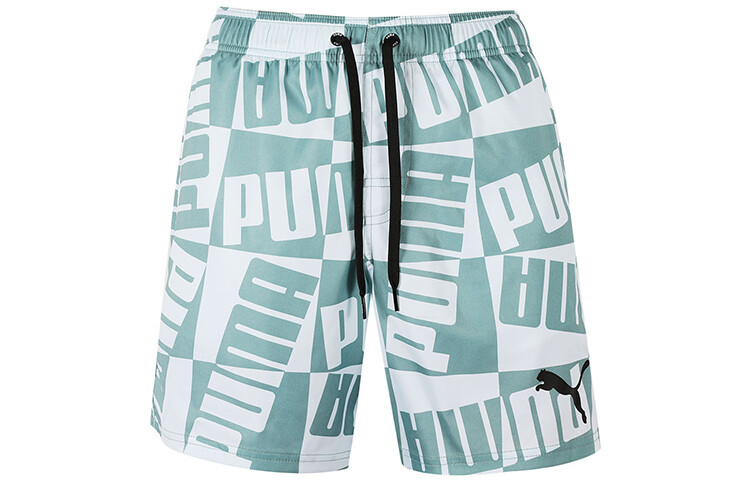 

Пляжные шорты мужские пастельно-зеленые Puma, пастельно-зеленый