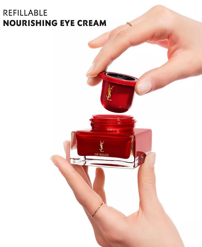 Or Rouge Crème Regard сменный увлажняющий крем для глаз Yves Saint Laurent — фото 2
