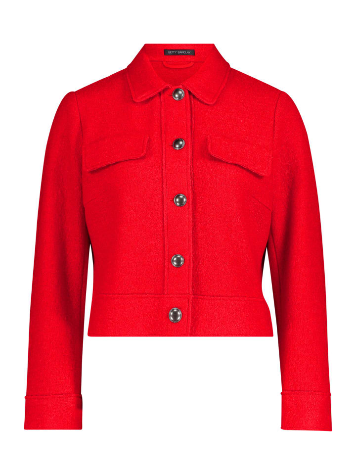 

Betty Barclay Пиджак с накладными карманами, цвет High Risk Red