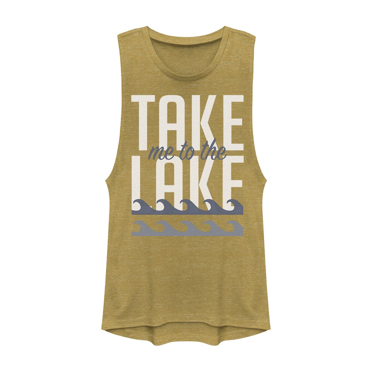 

Футболка с мускулистой графикой Take Me To The Lake Waves для юниоров