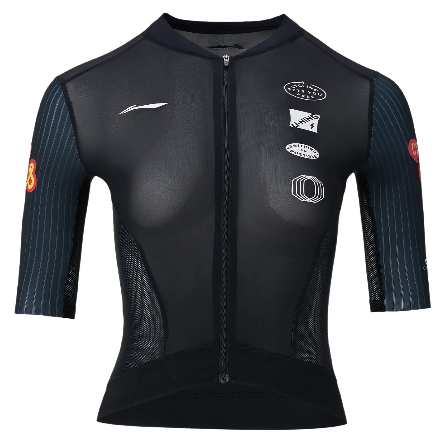 Велоодежда с коротким рукавом Li-Ning Interstellar Black