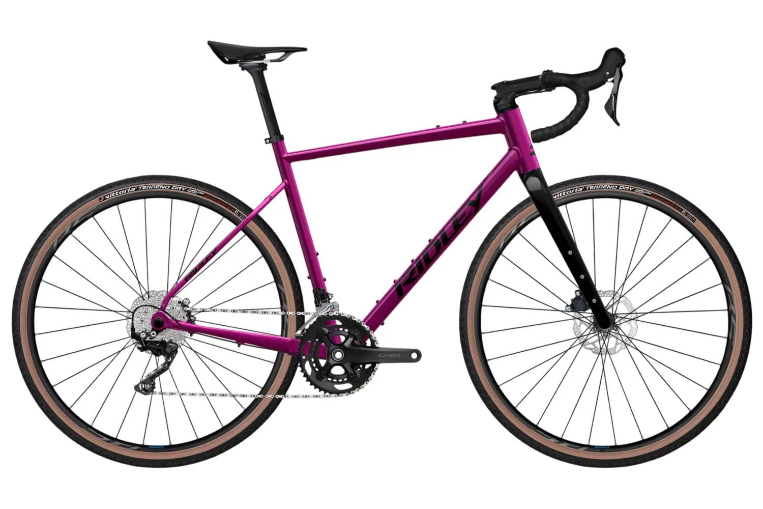 

Гравийный велосипед Ridley Kanzo adventure alu - shimano grx400 - 28 дюймов - diamant - 2026, lila | jazzberry jam metallic / kav01cs