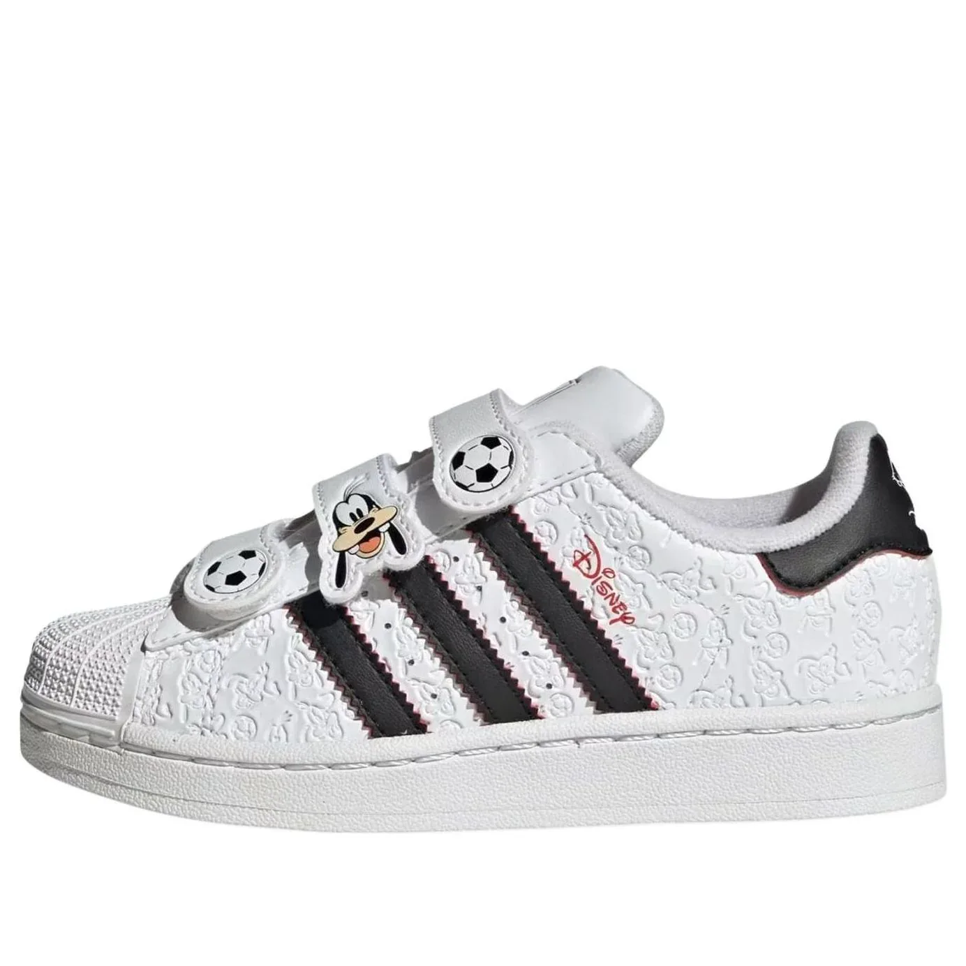 Кроссовки (PS) Adidas x Disney Superstar II Comfort Closure 'White Black Red'