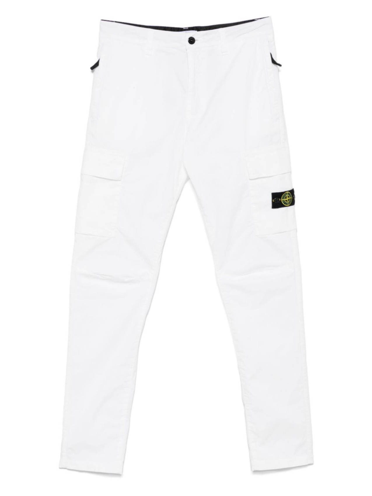 

Stone Island Junior зауженные брюки, белый