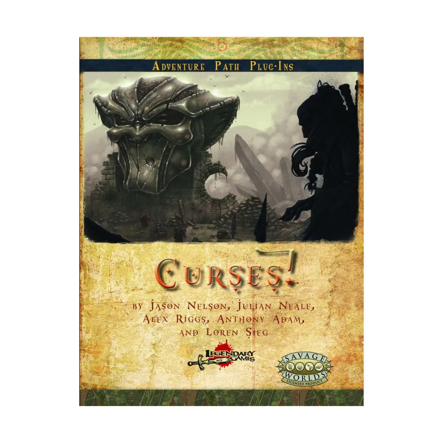 

Curses!, Savage Worlds (Legendary Games), мягкая обложка